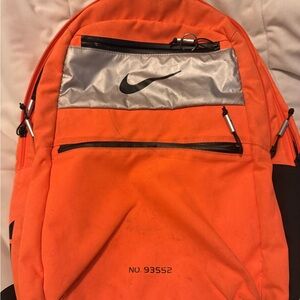 Nike PG NASA Backpack in Orange and Silver